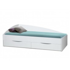 Кровать Олмеко Фея 3 90х200 белая Кровать Олмеко Фея 3 90х200 белая